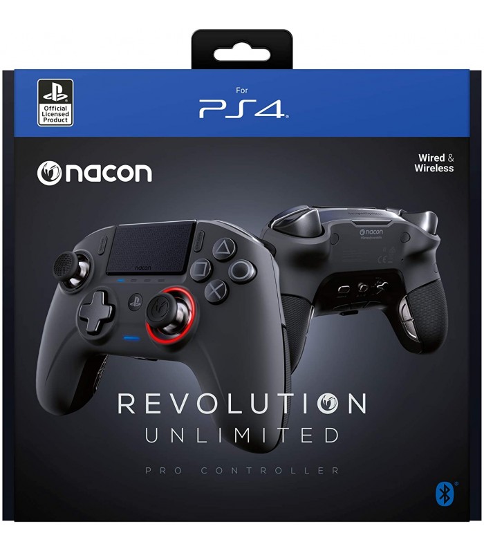 دسته بازی NACON Revolution Unlimited Pro مشکی - PS4 و PC