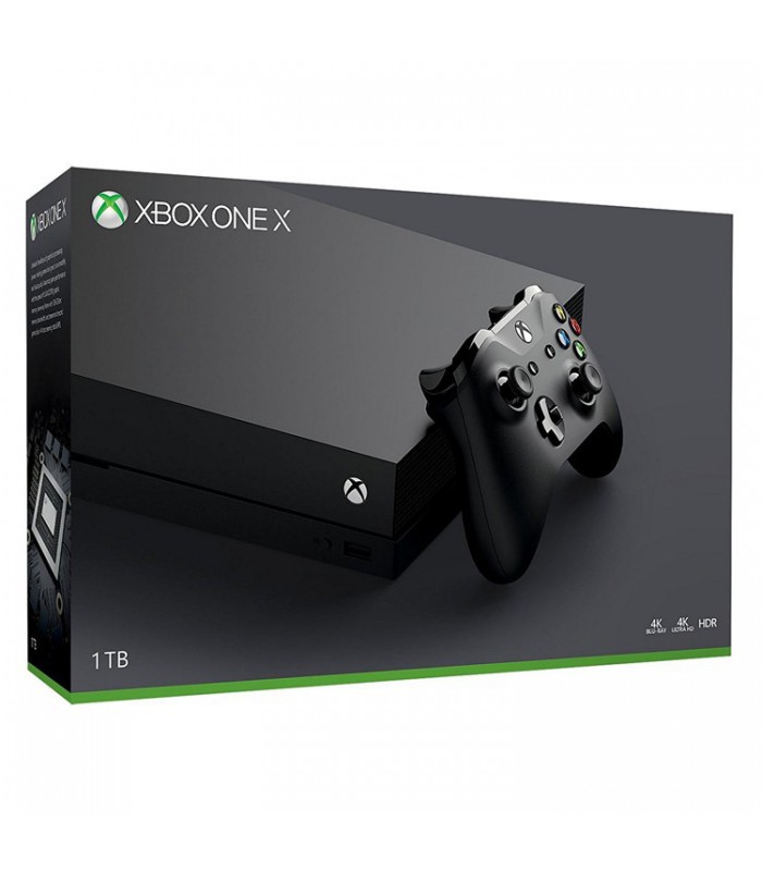 کنسول بازی ایکس باکس وان ایکس Xbox One X - ظرفیت 1 ترابایت نسخه کپی خور شده به همراه بازی