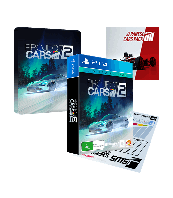 بازی Project CARS 2 Limited Edition کارکرده - پلی استیشن 4