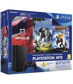 Playstation 4 Slim Region 2 With 3 Games -500GB