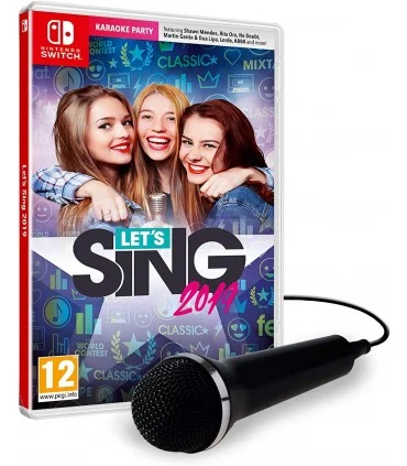 بازی Let's Sing 2019 + Microphone کارکرده - نینتندو سوئیچ