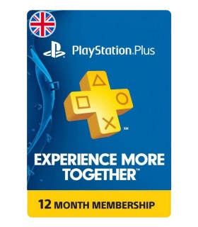 پلی استیشن پلاس یک ساله انگلیس PlayStation Plus UK 12 months