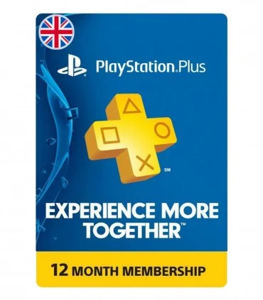 پلی استیشن پلاس یک ساله انگلیس Sony PlayStation Plus UK 12 months