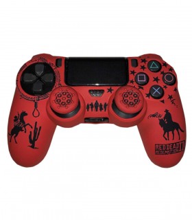 روکش دسته پلی استیشن 4 مدل Red Dead Redemption 2 همراه با ۲ عدد
