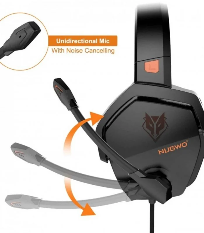 هدست گیمینگ Nubwo N16 با میکروفن برای بازی، کنسول، موبایل و تبلت