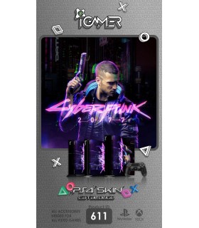 اسکین PS4 آی گیمر طرح Cyberpunk 2077