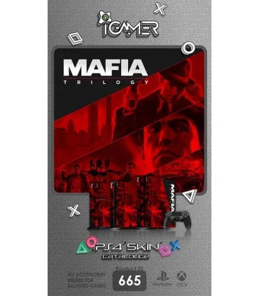 اسکین PS4 آی گیمر طرح Mafia