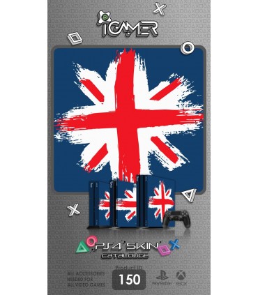 اسکین PS4 آی گیمر طرح پرچم بریتانیا