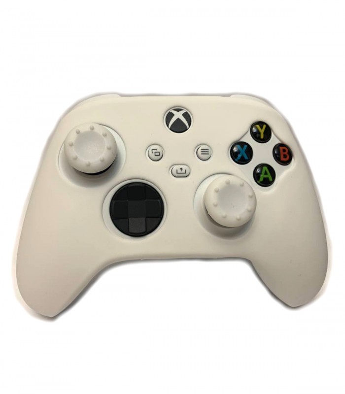 روکش دسته ایکس باکس Xbox Series White همراه با ۲ عدد محافظ