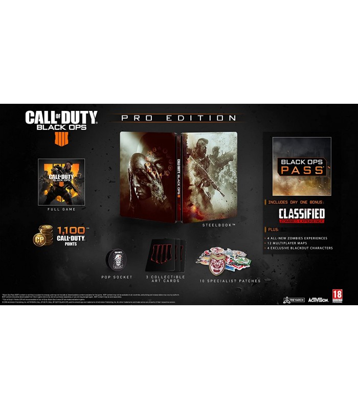 بازی Call of Duty: Black Ops 4 Pro Edition - پلی استیشن 4