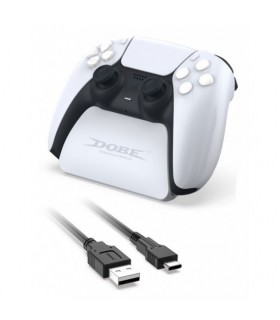 شارژر و استند دسته پلی استیشن 5 برند Dobe