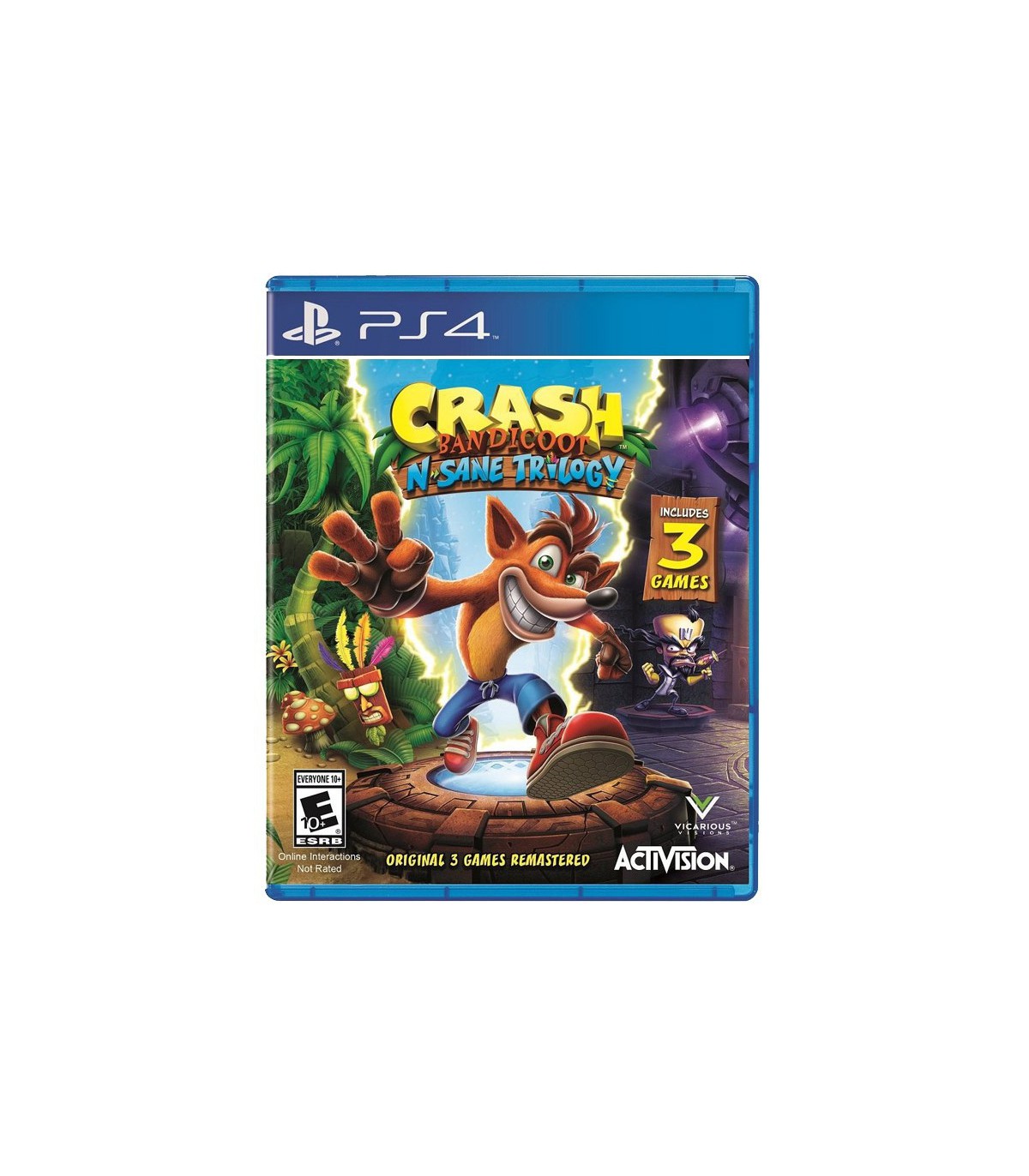 بازی Crash Bandicoot N. Sane Trilogy کارکرده - پلی استیشن ۴