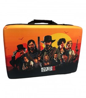 کیف حمل پلی استیشن 5 طرح Red Dead Redepmtion 2