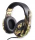 هدست OIVO Stereo High Power Bass با میکروفن طرح Army Green مدل