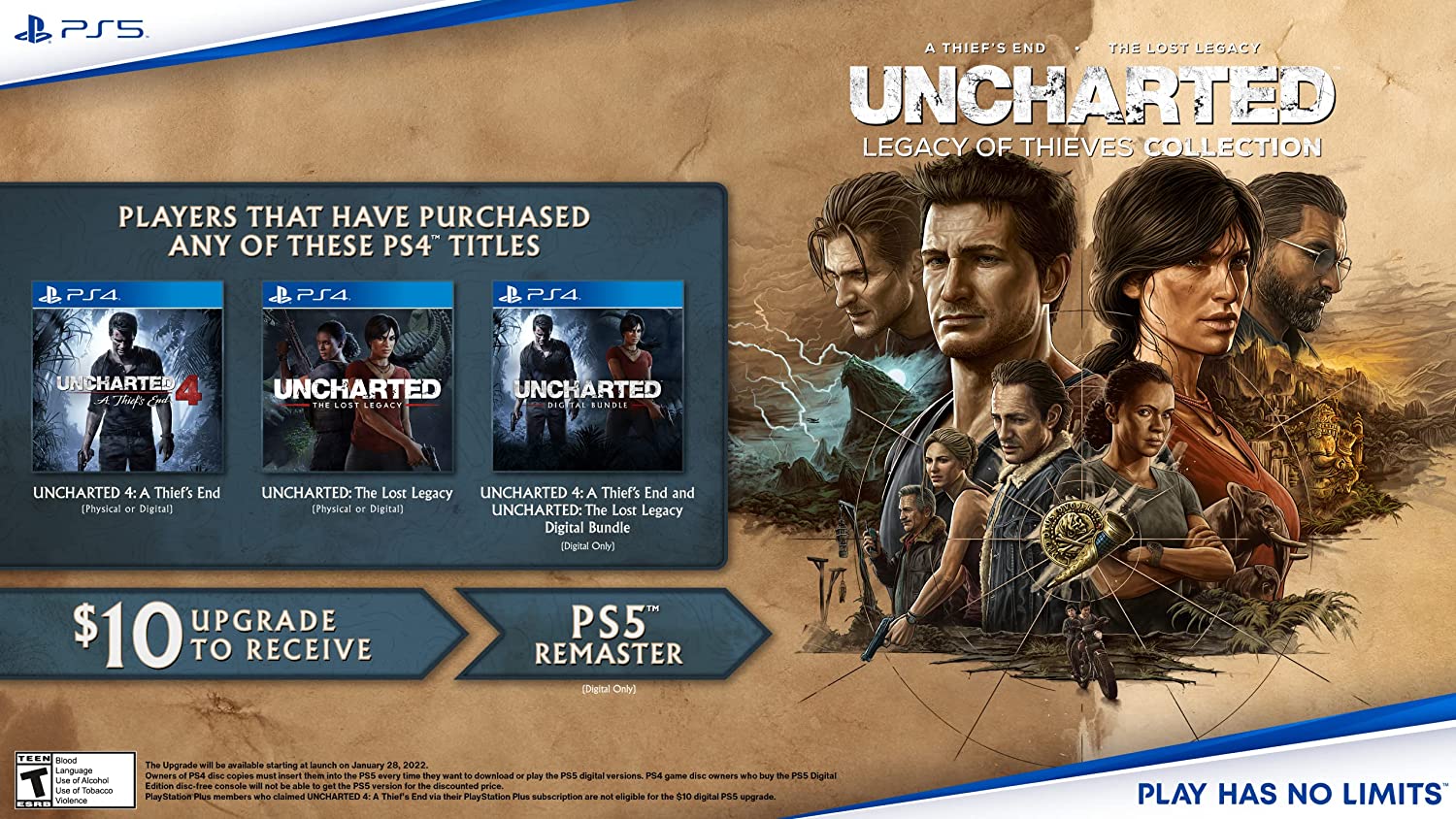 خرید بازی UNCHARTED: Legacy of Thieves Collection برای PS5