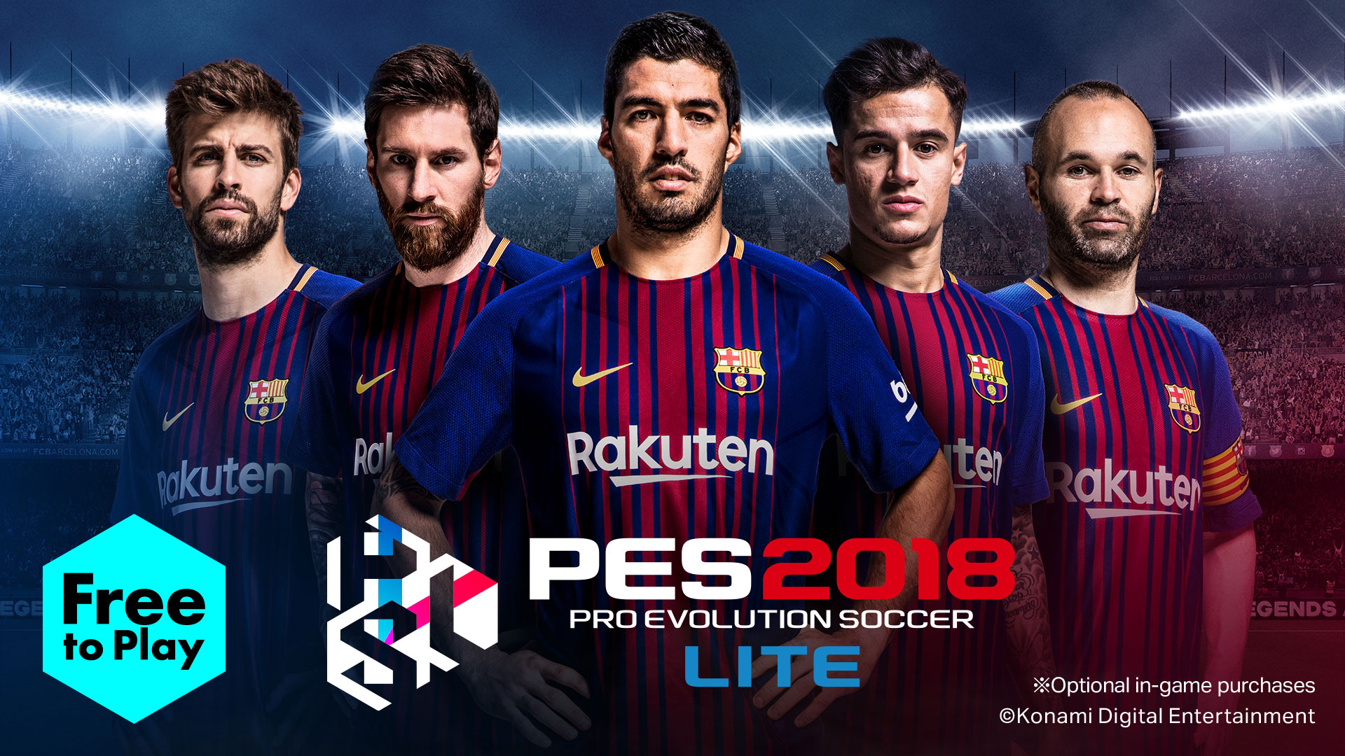 بازی رایگان pes 2018