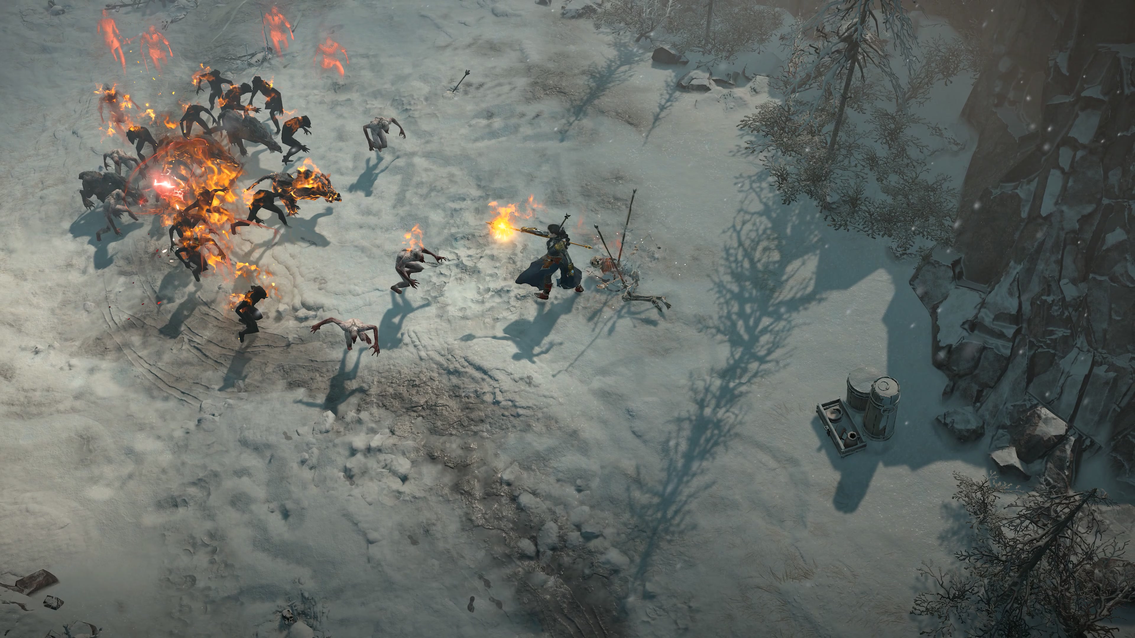محیط‌ها و دنیای سانکچوئری در بازی Diablo IV PS5