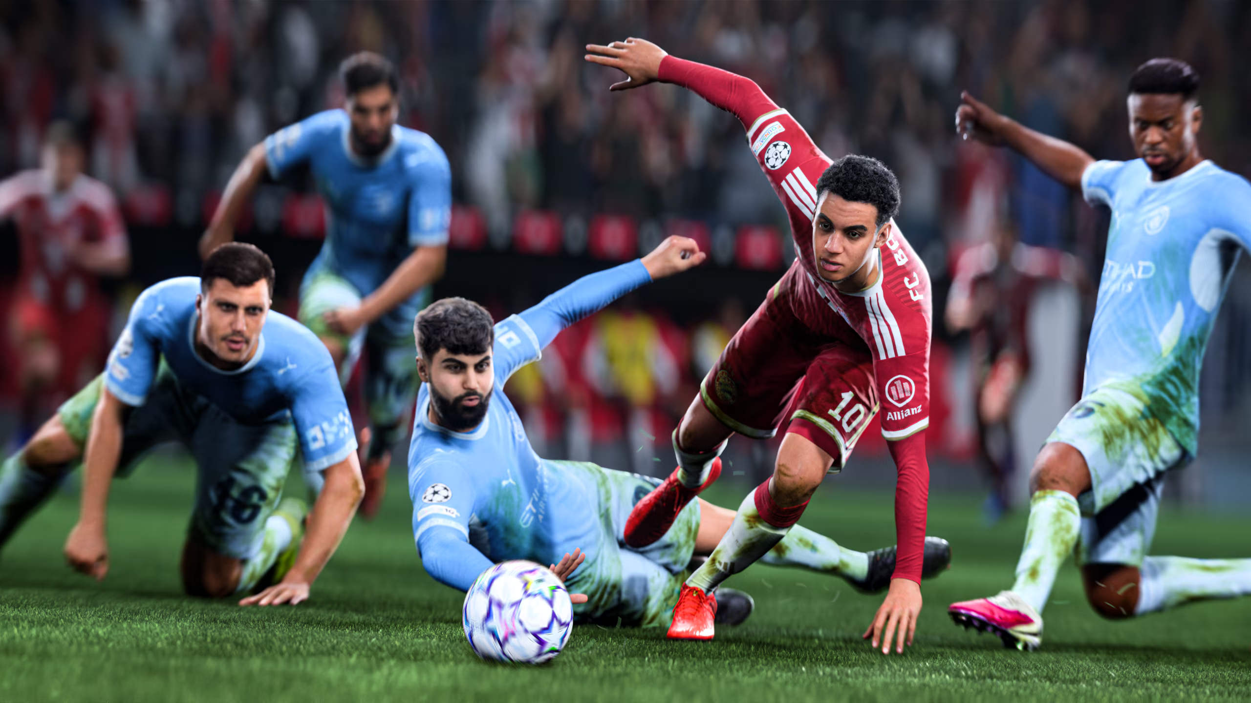 اسکرین شات رسمی گیم پلی بازی FC 27 با سیستم دریبلینگ Off-Balance