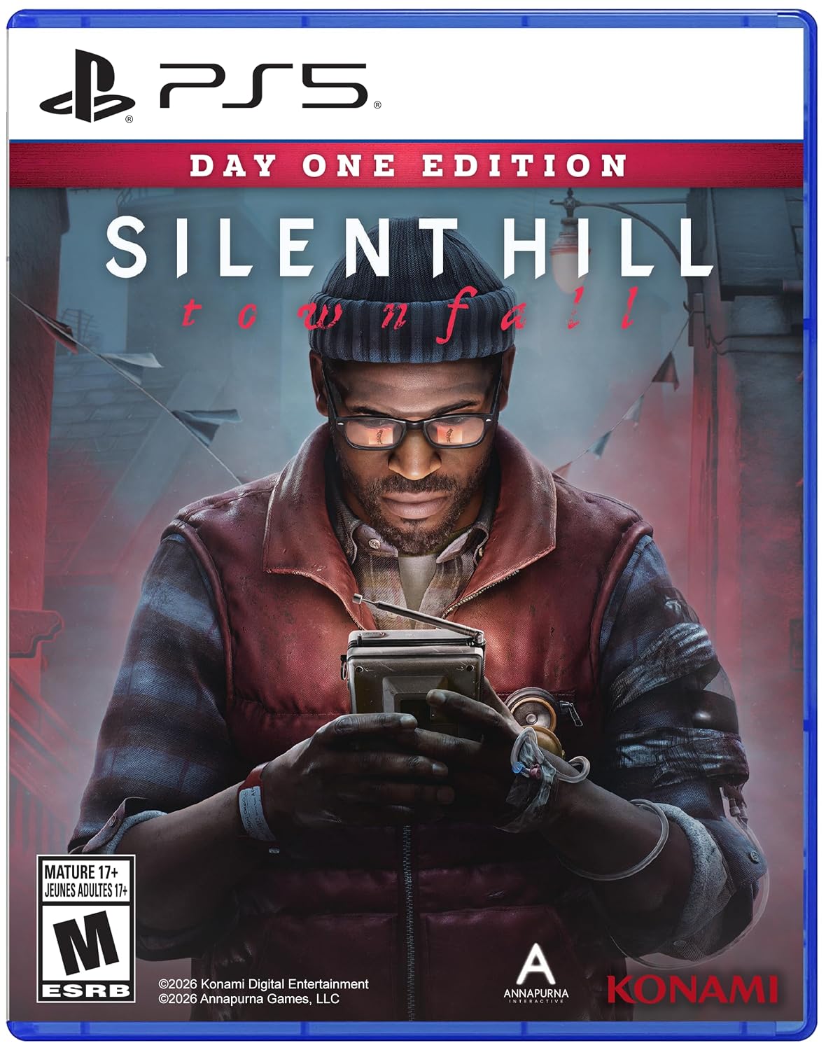 بسته فیزیکی نسخه Day One Edition بازی Silent Hill Townfall برای PS5