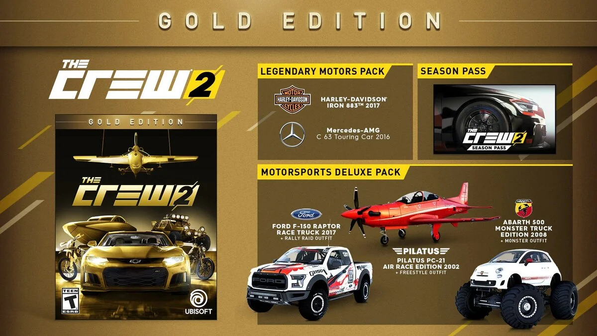 خرید بازی The Crew 2 Gold Edition برای PS4