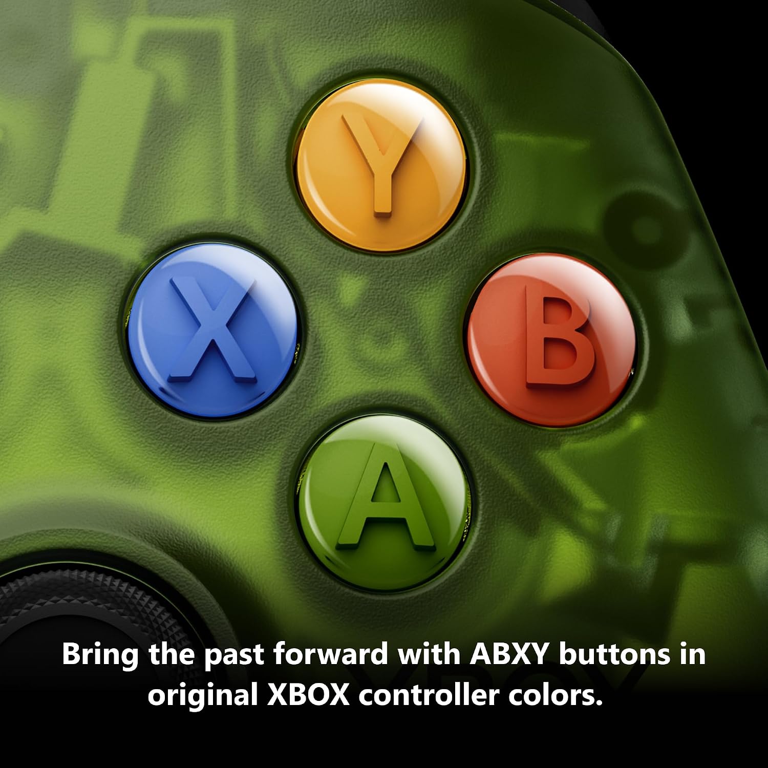 کلیدهای رنگی نوستالژیک ABXY در کنترلر Xbox X25